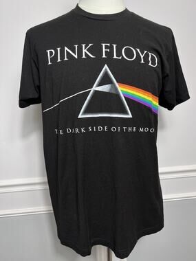 Liquid Blue Pink Floyd The Dark Side Of The Moon Graphic T-shirt Men Large Black